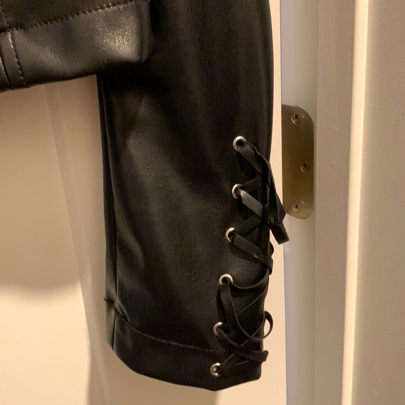 Guess mortar cycle leather jacket - Picture 3 of 4